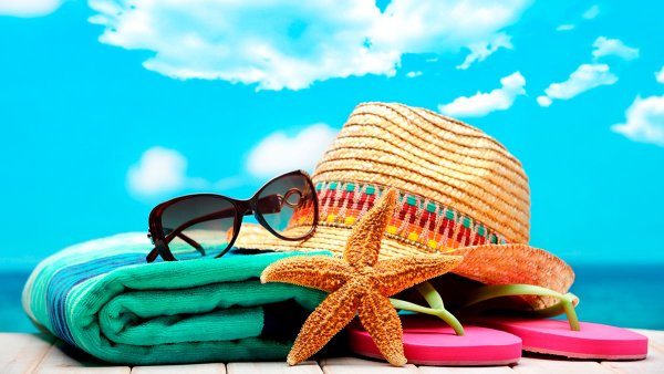 Лето солнце пляж