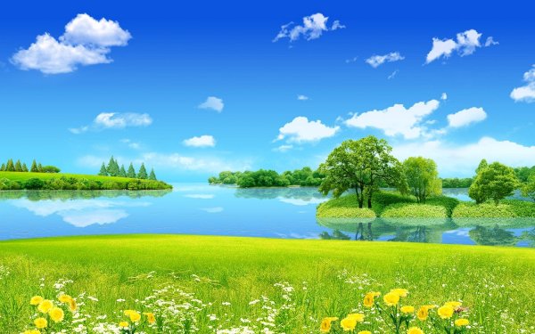 Родные просторы Пушгоры панорама