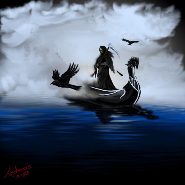 Стикс Харон картины