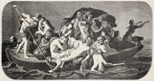 Харон река Стикс Орфей