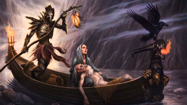 Харон река Стикс Орфей