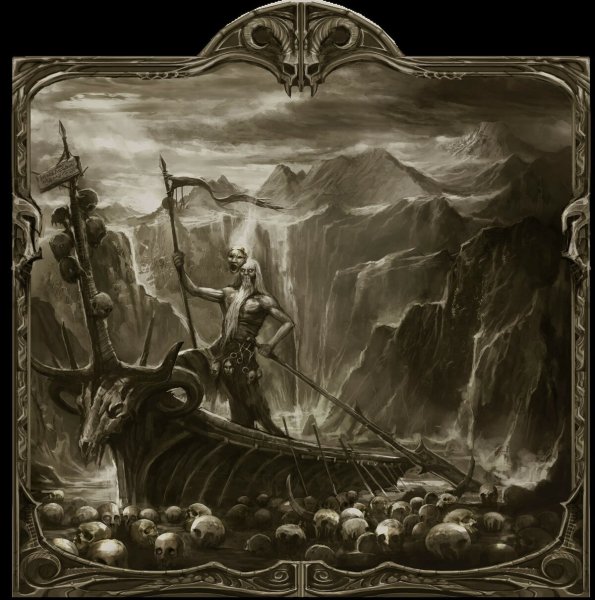 Царство мертвых у греков река Стикс