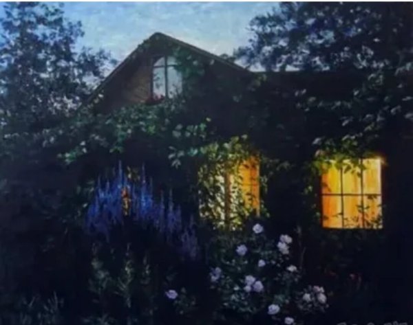 Летний вечер на даче