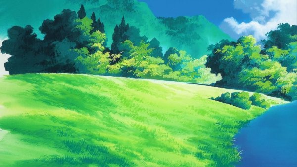 Аниме природа