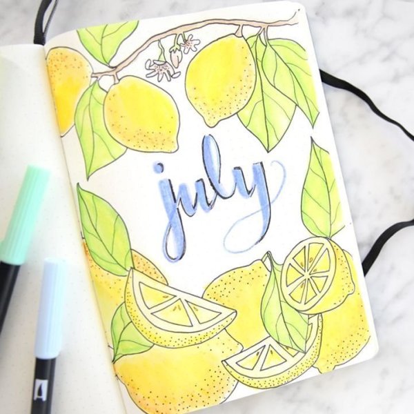 Летние идеи для личного дневника