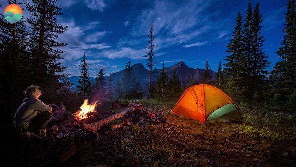 Палаточный лагерь острова Ольхон