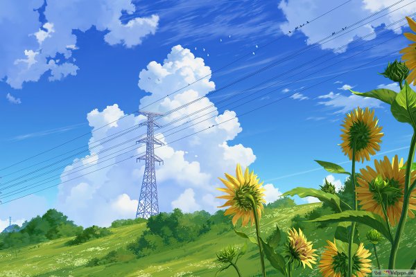 Аниме пейзаж