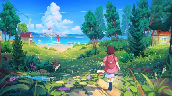 Аниме желтый