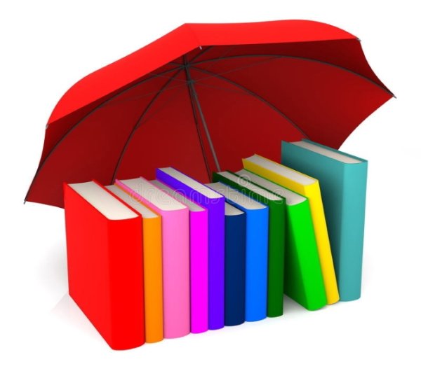 Книжка под зонтом