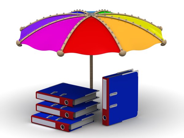 Книжка под зонтом