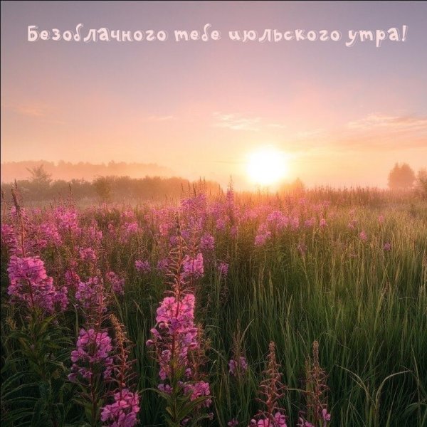 Красота Утренняя Июльская