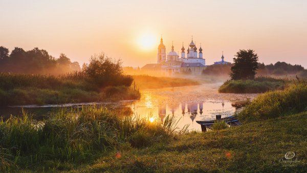 Утро в деревне