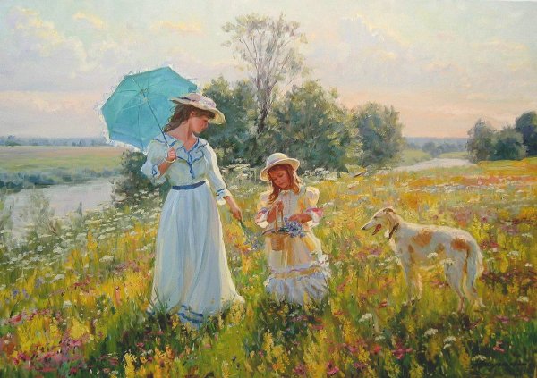 Художник Александр Саверин