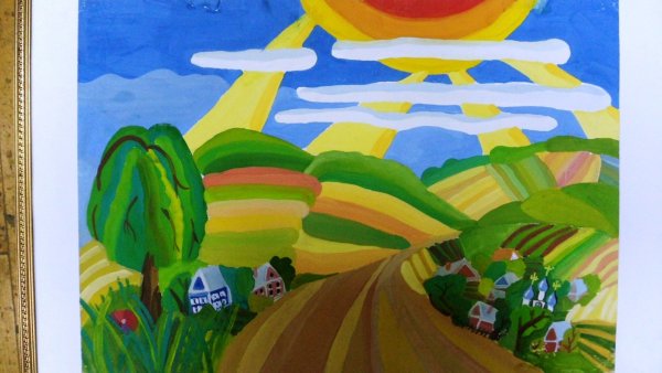 Живопись детские работы