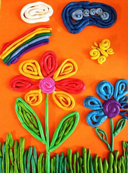 Пластилинография для дошкольников