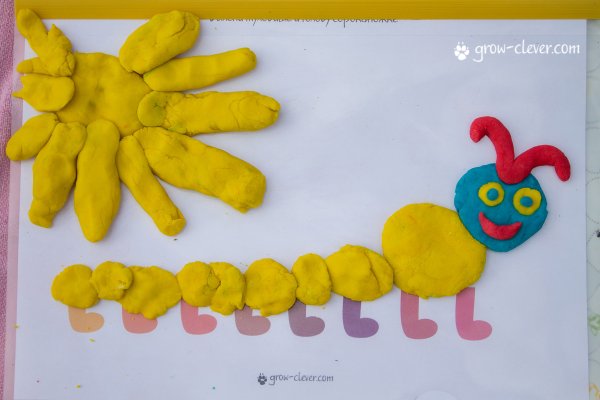 Лепка для детей 2 лет