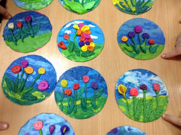 Пластилинография для дошкольников