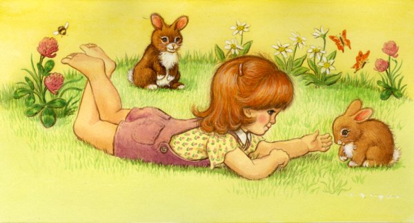 Сказочный медведь в лесу