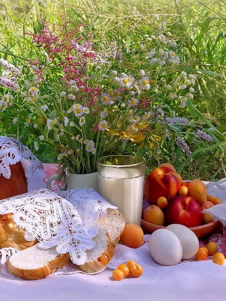 Утро в деревне