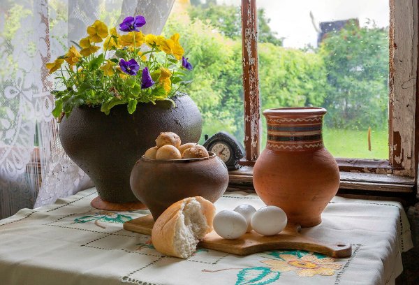 Деревня летом