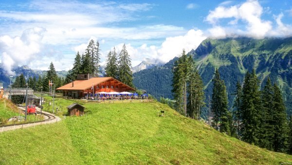 Швейцария Луга 1920