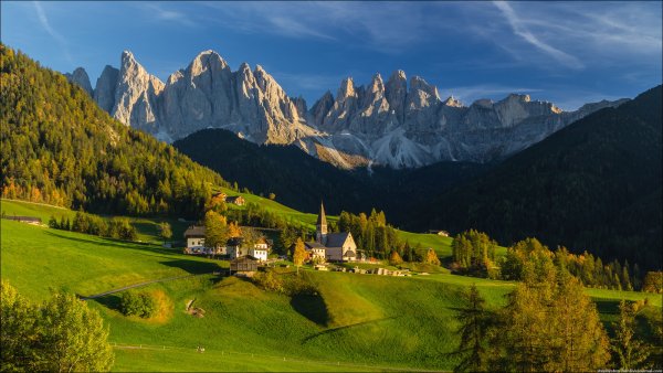 Осень в Альпах Швейцарии