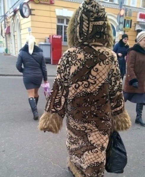 Летом в шубе