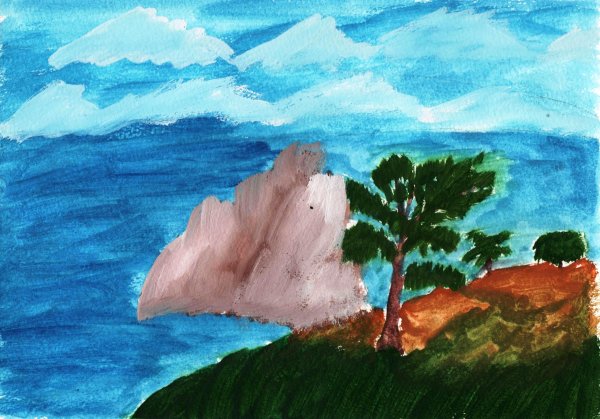 Байкал для рисования