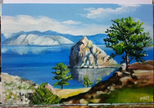 Рисование на тему Байкал