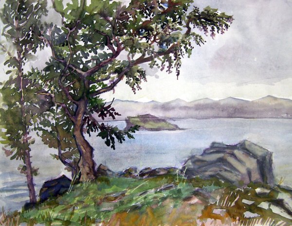 Байкал рисунок