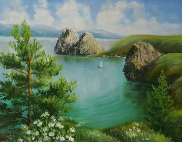 Сергей Белов Байкал живопись