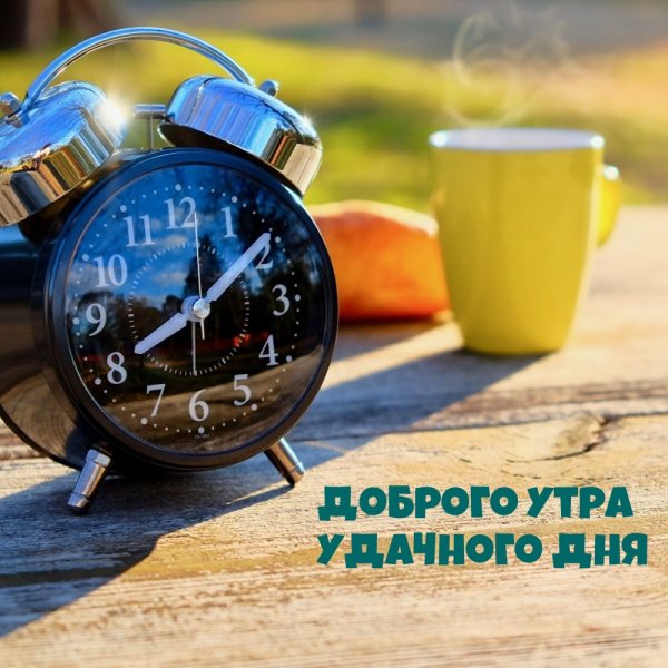 Доброе летнее утро