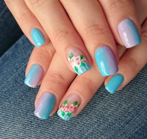 Летний маникюр