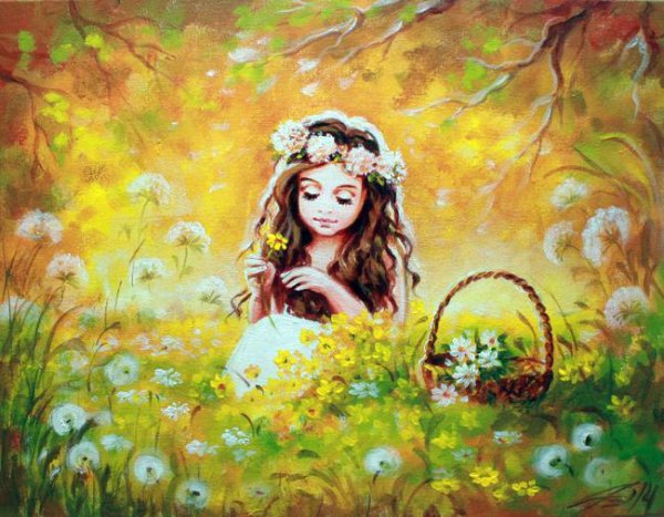 Инга Измайлова иллюстрации девочек