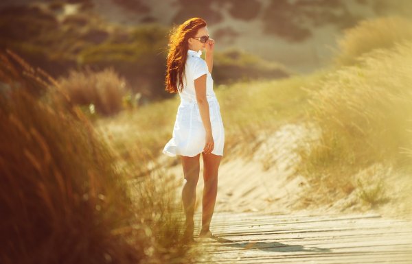 Рыжая трава