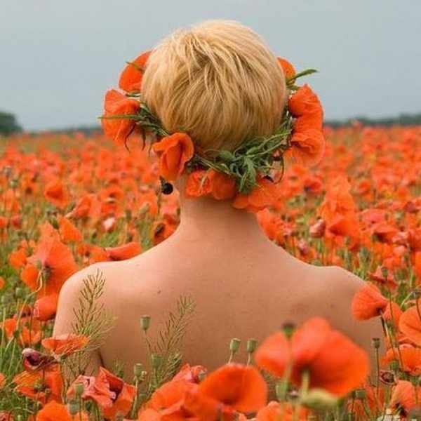 Фотосессия в пшеничном поле