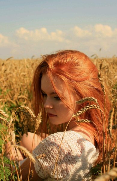 Девочка акварель