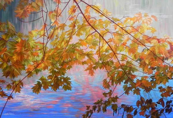 Бабье лето рисунки