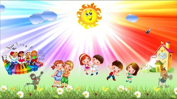 Лето в детском саду