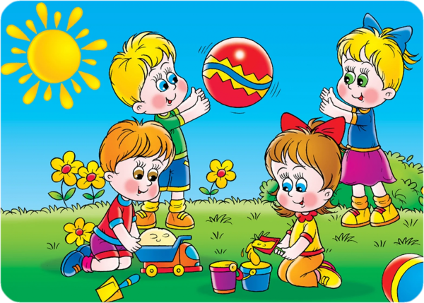 Детский сад летом