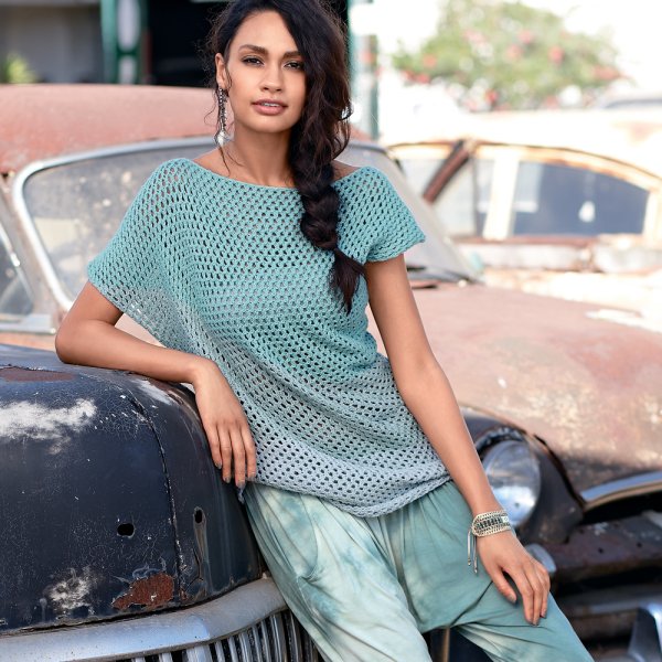 Жакет крючком