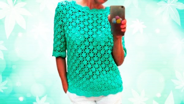 Вязаные летние кофточки