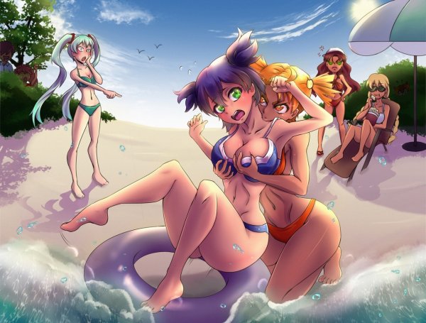 Лена и Мику Бесконечное лето