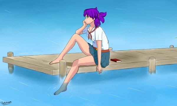 Бесконечное лето Саманта 18 сцены