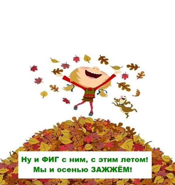 Осенний юмор в картинках