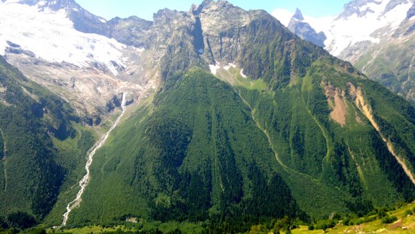 Кавказские горы Северная Осетия