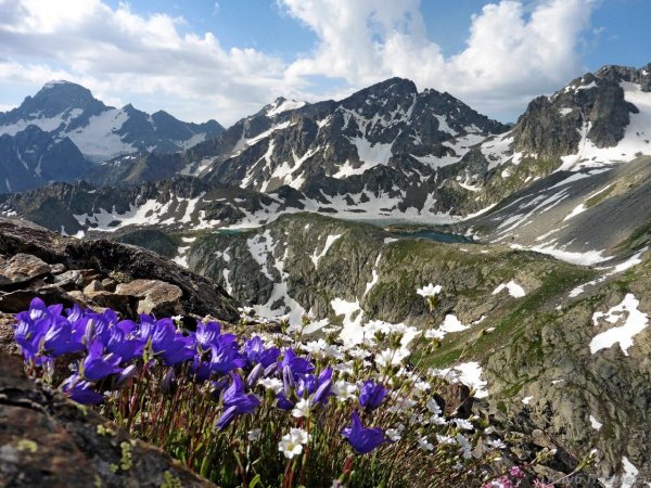 Пик Домбай Ульген