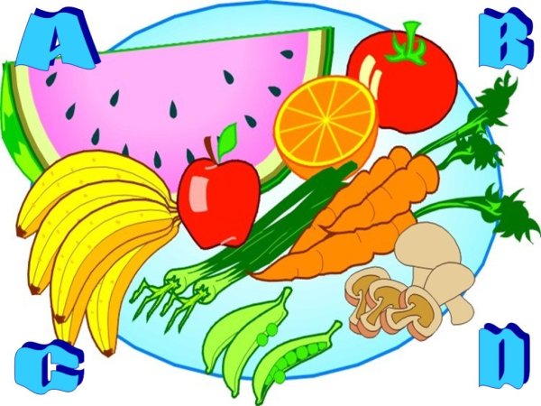 Витаминная тарелка