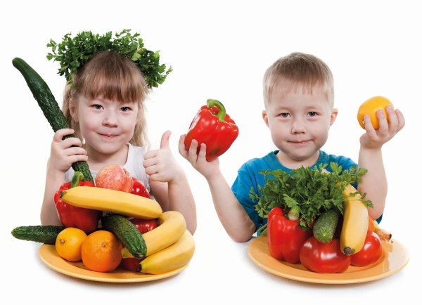 Овощи и фрукты для детей
