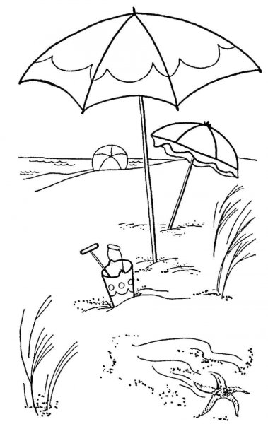 Летние рисунки карандашом